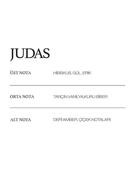 JUDAS IX PARFÜM 50 ML