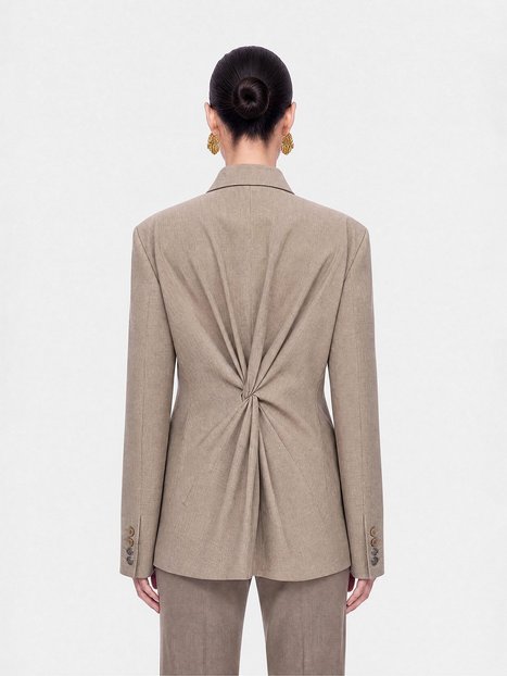 Burgulu Blazer Ceket