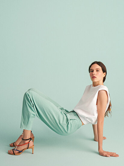 Pensli Slouchy Pantolon