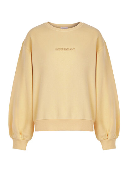 Nakışlı Oversize Sweatshirt