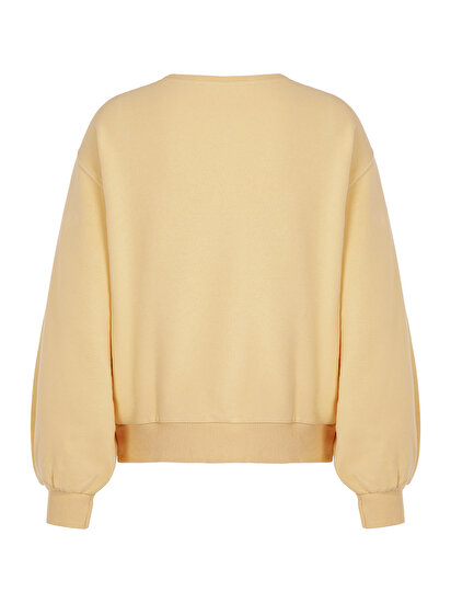 Nakışlı Oversize Sweatshirt