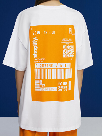 Baskılı Oversize T-Shirt