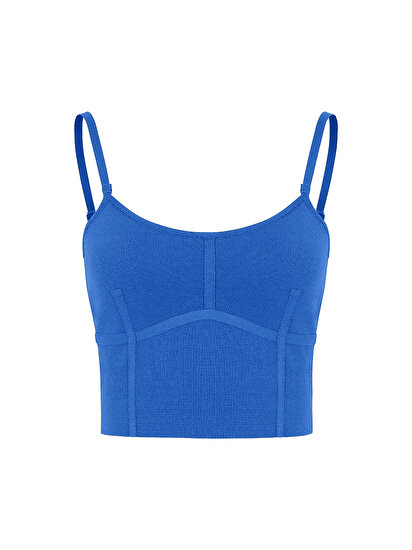 Askılı Korse Crop Top