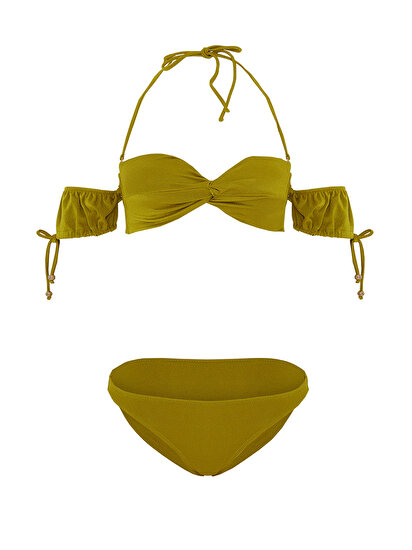 Straplez Bikini Takımı