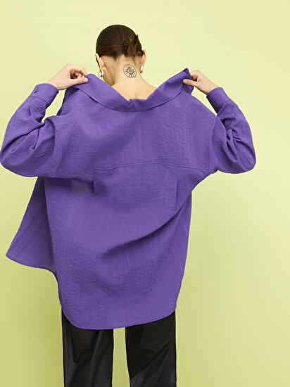 Oversize Twin Set Gömlek