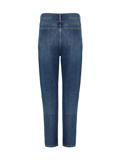 Taş Detaylı Jean Pantolon