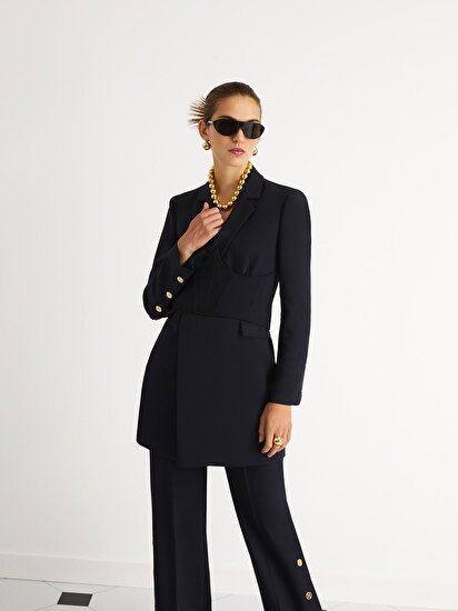 Kruvaze Blazer Ceket