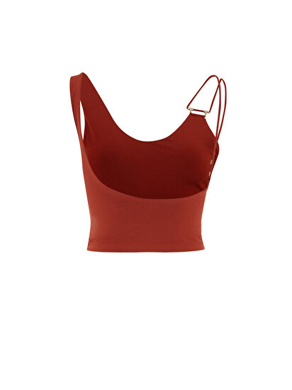Aksesuar Detaylı Crop Top