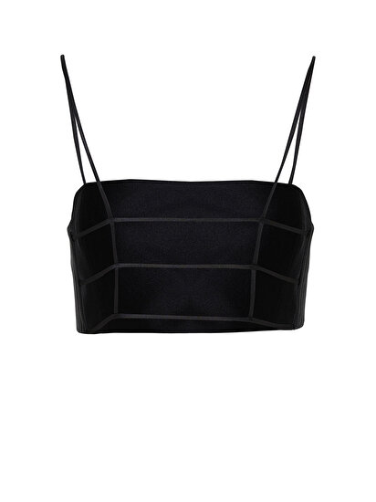İnce Askılı Crop Top