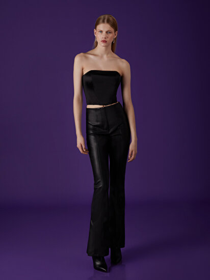 Straplez Crop Top