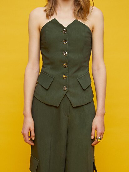 Straplez Crop Top
