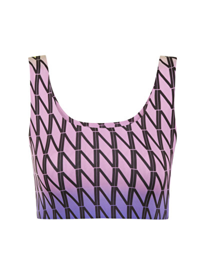 Desenli Crop Top