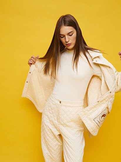 Kapitone Oversize Ceket