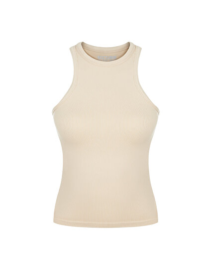 Fitilli Örme Crop Top