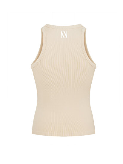 Fitilli Örme Crop Top