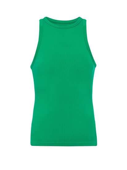 Fitilli Örme Crop Top