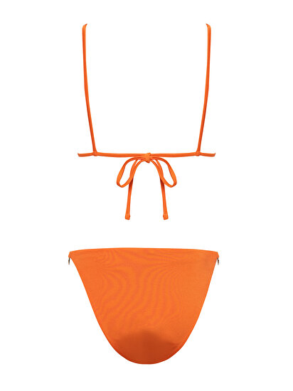 Gold Aksesuar Detaylı Bikini Takımı