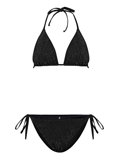 Taş İşlemeli Bikini Takımı