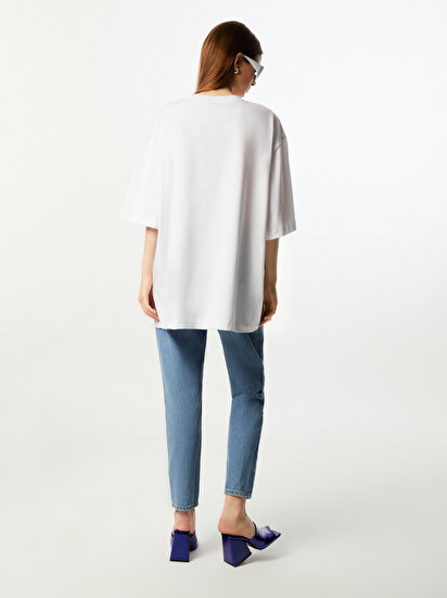 Baskılı Oversize T-Shirt