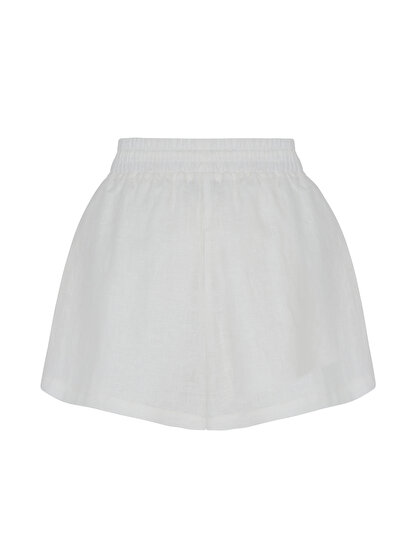 Keten Mini Şort