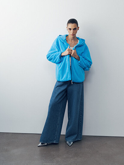 Oversize Fit Denim Pantolon