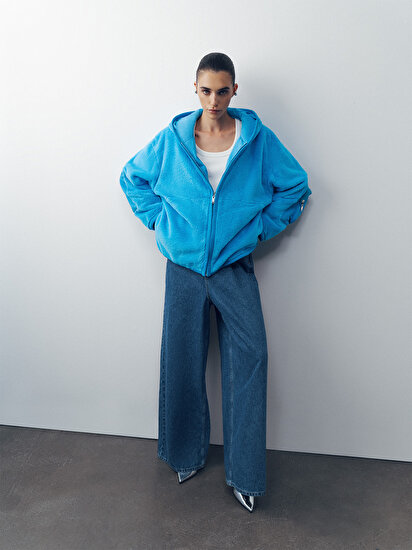 Oversize Fit Denim Pantolon