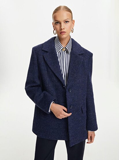 Alpaka Blazer Ceket