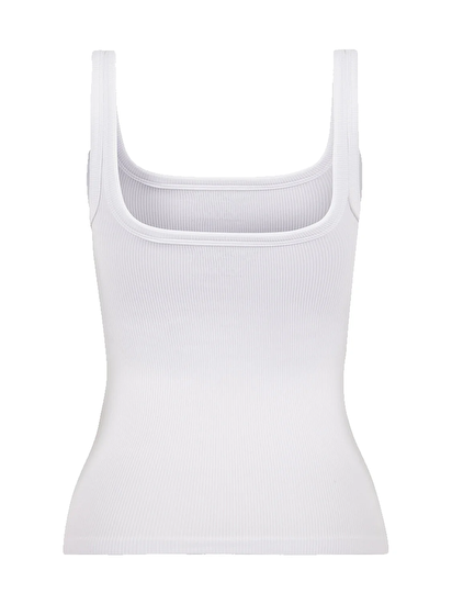 Fitilli Kalın Askılı Crop Top