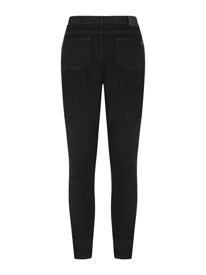 Yüksek Bel Skinny Jean Pantolon