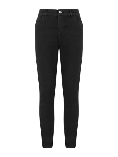 Yüksek Bel Skinny Jean Pantolon