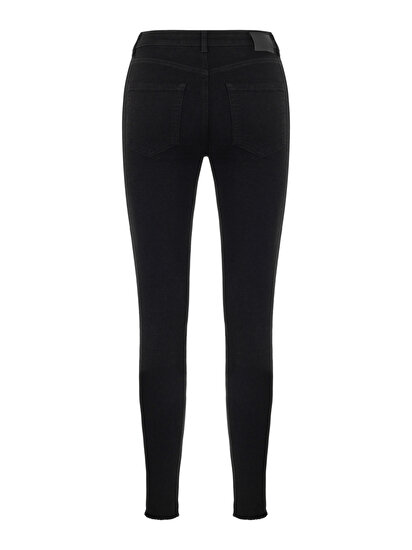 Yüksek Bel Skinny Jean Pantolon