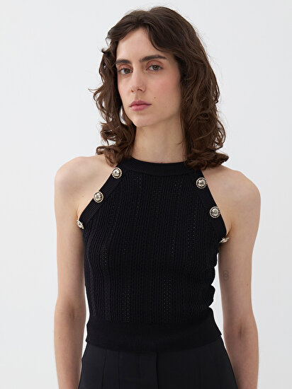 Halter Yaka Triko