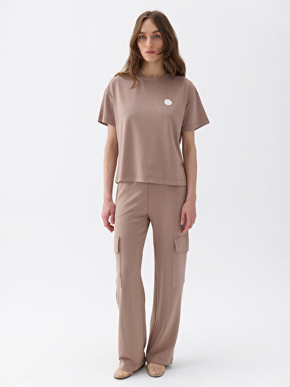 Logo Tasarımlı  Basic T-shirt