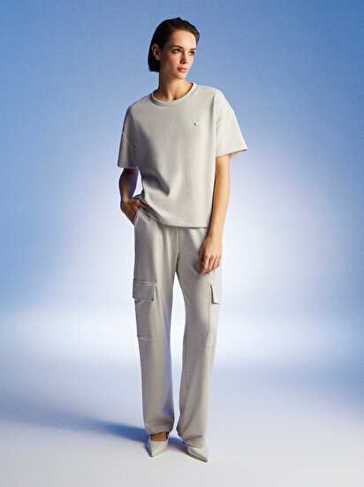 Logo Tasarımlı  Basic T-shirt