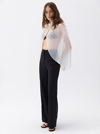 Düğme Detaylı Bolero