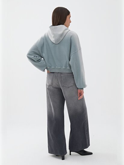 Degrade Geçişli Sweatshirt