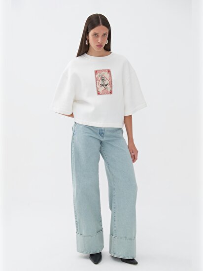 Oversize Kısa Kollu T-shirt