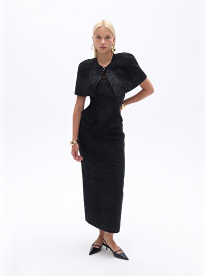 Straplez Maxi Elbise