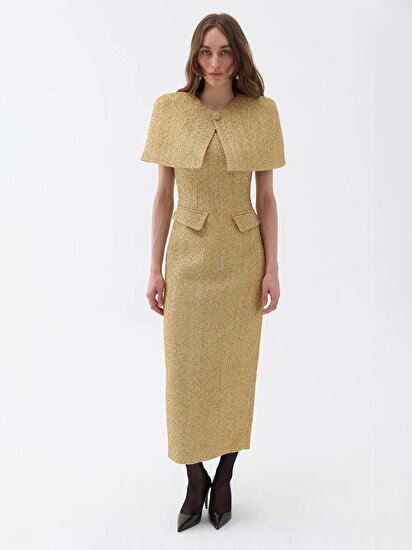 Straplez Maxi Elbise