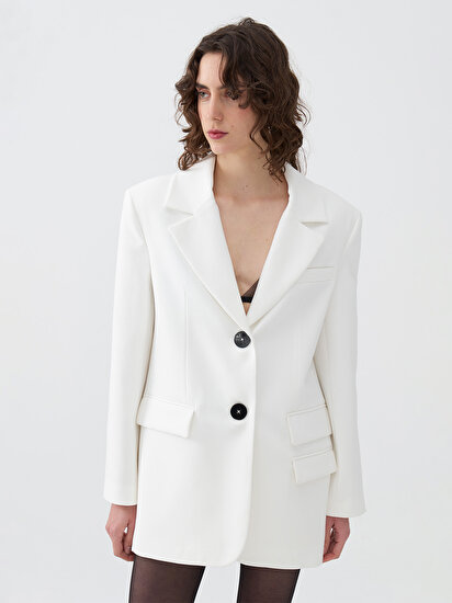 Vatkalı Blazer Ceket