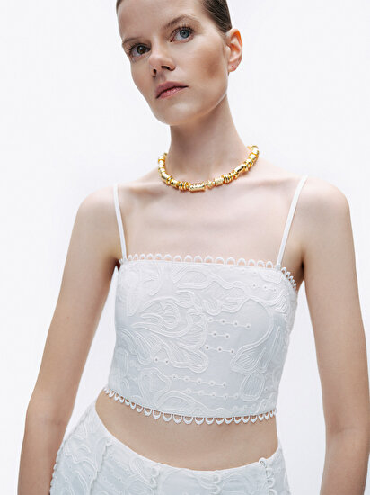 Brodeli Crop Top