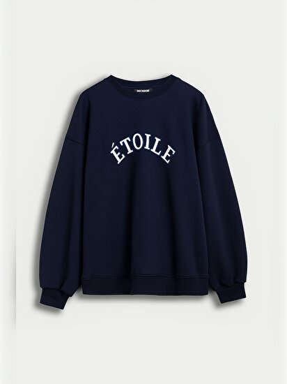 Dokuma Yazılı Sweatshirt