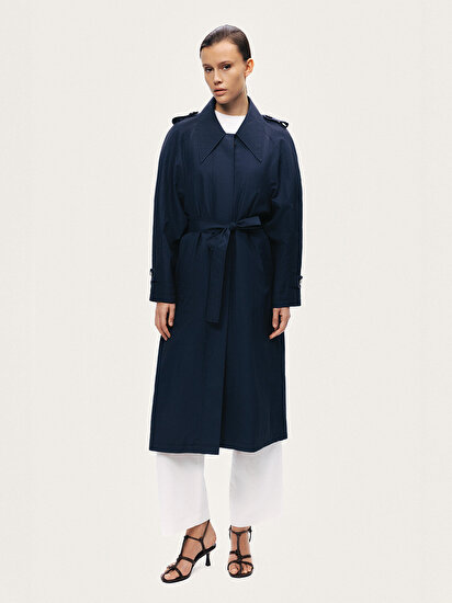 Kuşak Bağlamalı Trençkot