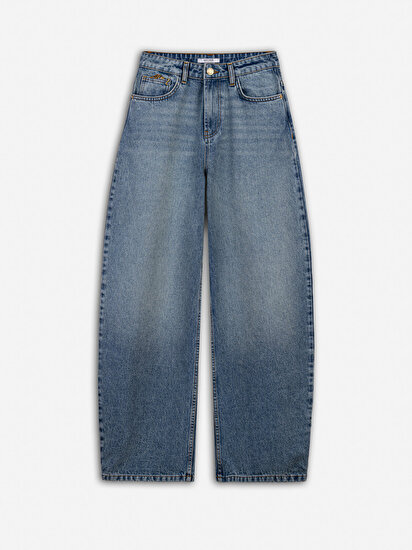 Balon Kesim Jean Pantolon
