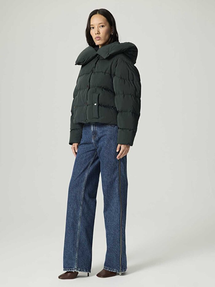 Nocturne Kapüşonlu Şişme Mont