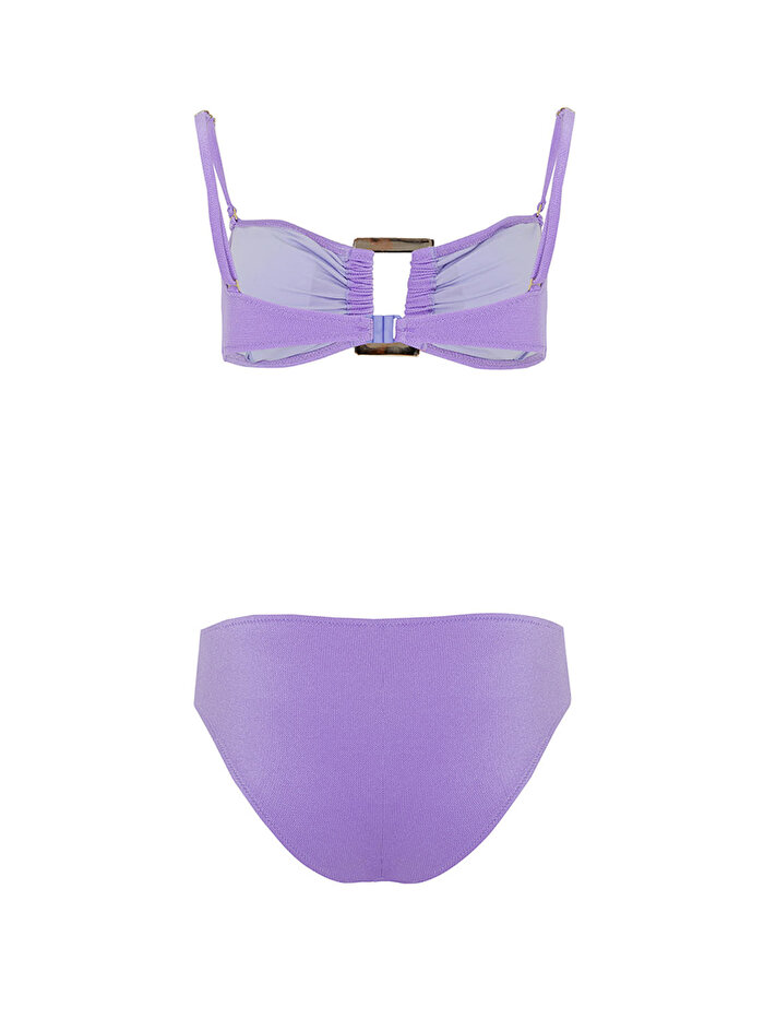 Nocturne Büzgü Detaylı Bikini Takımı