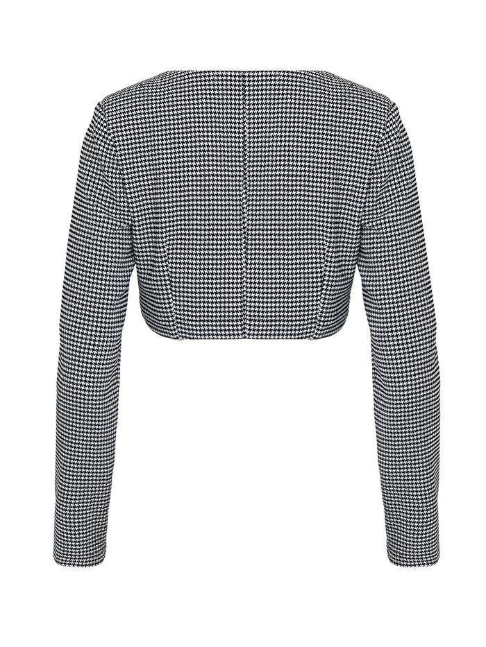 Nocturne Vatkalı Crop Ceket