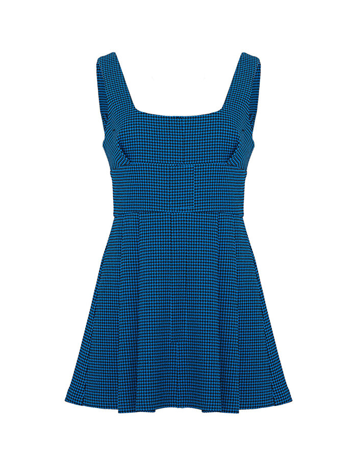 Nocturne Pile Detaylı Mini Elbise