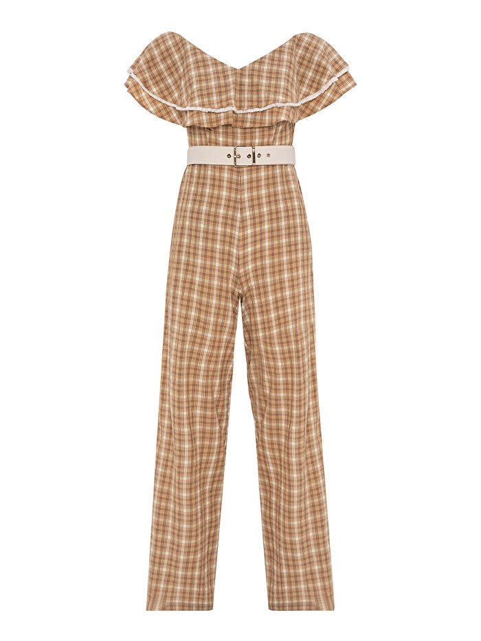 Nocturne Fırfır Detaylı Tulum