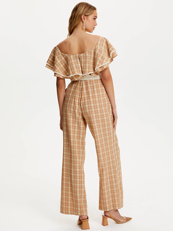 Nocturne Fırfır Detaylı Tulum